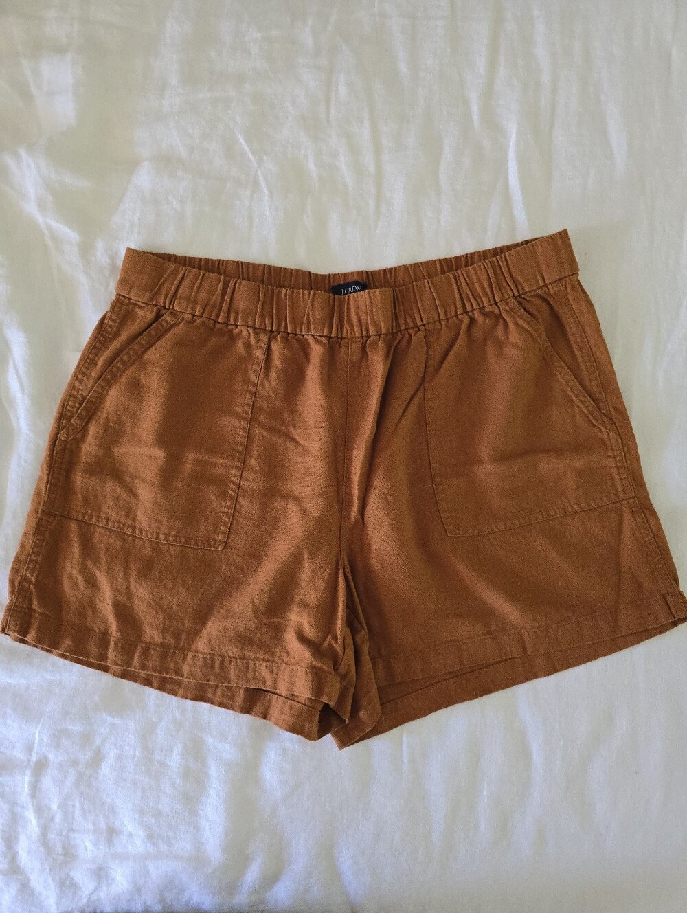 J. Crew Factory Linen Pull-On Shorts